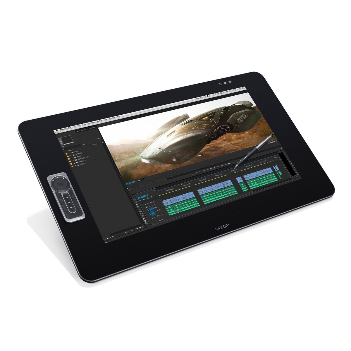 Wacom　Cintiq 27QHD DTK2700_Elev_Left_View_2lowres